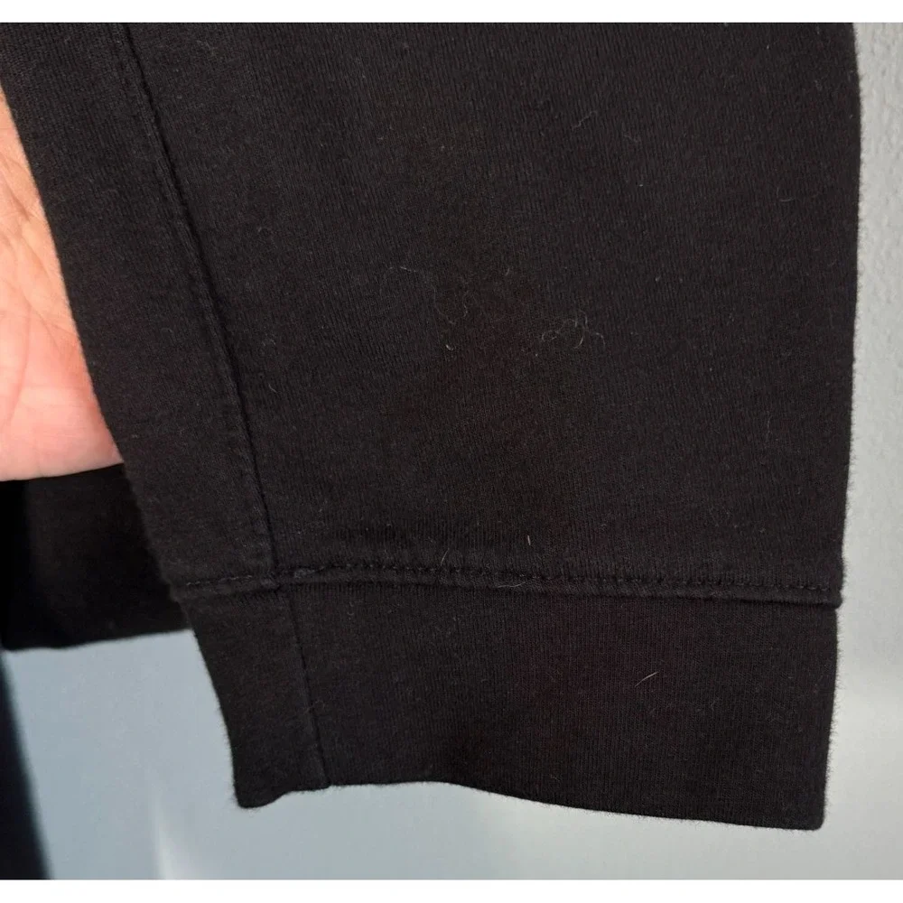 Old Navy Dynamic Fleece Jogger Boys L Black Zipper Pockets Athletic Gym Sports